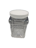 Plastic Grip Jars With Lid  1⁄2 Gallon Fishing Gulp Fish Bites Storage No Leak 2