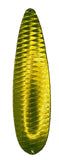 Fishing Flutter Diamond Spoon 8" 20cm Lure 4oz Jigging Tackle Grellow White Bass