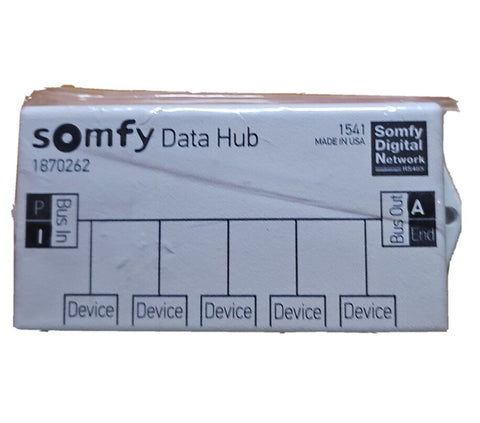 SOMFY  1870262 DATA HUB 1648 Digital Network RS485 Made In USA 1541