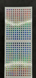 10000pcs 5mm Customed Silver 2D Holographic Fishing Lure Flat Eyes Tackle Craft 1