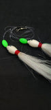 Fishing Teaser Floating Bucktail Terminal Tackle Hi Lo 6 Pack Flies Rig Your Own