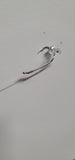 SEA BASS 3 DROP HI-LO SALTWATER FISH RIG MUSTAD 3/0 HOOK 40lb MONO BOTTOM FISH