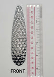 15  Silver Hex Fishing Spoon Blank 3 Sizes 5 Of Each Casting Trolling Tackle 5