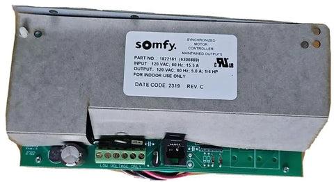 1/4 HP Somfy 1822159 Synchronized Motor Control, 120V, 15.5 A,  NEW Surplus!