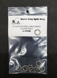 Split Rings (10Pcs) - M3Tackle 