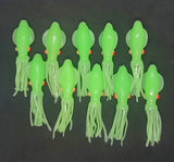 Squid Green Glow bodies B2 Style 4 inch OUT OF STOCK