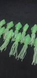 Squid Green Glow bodies B2 Style 4 inch OUT OF STOCK