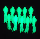 Squid Green Glow bodies B2 Style 4 inch OUT OF STOCK