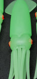Squid Green Glow bodies B2 Style 5 inch