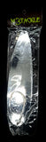 8 inch flutter spoon smooth silver