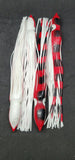 Squid Skirt 12in Fishing Lure 4 PACK Hoochies Bait Saltwater Soft Lure FREE SHIP