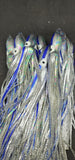 Squid Skirt 12in Fishing Lure 2 PACK Hoochies Bait Saltwater Soft Lure FREE SHIP