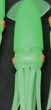 Fishing Squid Bulb Teaser Skirt 5" in / 13 cm Octopus Soft Glow Fluke Jig 10 Pc