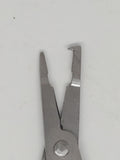 FISHING BRAID SCISSORS SPLIT RING OPENER,LURE FISHING HOOK REMOVER, 4inch