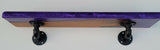 Epoxy Shelf w/ Hangers Sapphire Purple Pour With Wood Live Edge Wall Steam Punk