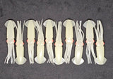 Fishing Lure B2 Squid Soft Body 3" in /8cm Hi-lo Octopus Glow Fluke Jig 10 Pack