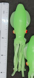 Fishing Lure B2 Stlye Squid Body 4" in /10 cm Octopus Soft Glow Fluke Jig 10 Pc