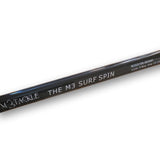 Surf Fishing Rod Spinning 10-6ft 2 Piece MHMF 2-6ozLine 12-25 lb Fast M3 Glass
