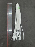 Hoochie Squid Fishing Tackle Glow 9"in/23cm Trolling Terminal Tackle Tuna Marlin