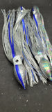 Squid Skirt 12in Fishing Lure 4 PACK Hoochies Bait Saltwater Soft Lure FREE SHIP