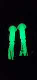 Deep Drop 6 in Squid Bottom Fishing Rig Glow Tile Rose Snapper Cod Grouper Golden  Halibut