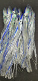 Squid Skirt 12in Fishing Lure 2 PACK Hoochies Bait Saltwater Soft Lure FREE SHIP