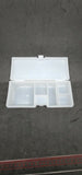 1 Small Heavy Duty Storage Container Beads or Fishing Tackle Box Holder Lures