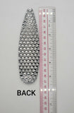 Fishing Spoon Flutter Hex 5.5" in/14 cm Build Your Tackle Silver Cheap Wholesale