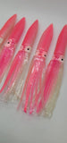 9" Bulb Shell Squid Hoochie Skirt Tuna Trolling Big Game Lure Offshore Saltwater