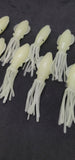 Fishing Lure B2 Stlye Squid Body 4" in /10 cm Octopus Soft Glow Fluke Jig 10 Pc