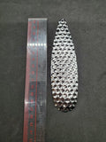 Fishing Spoon Flutter Hex 5.5" in/14 cm Build Your Tackle Silver Cheap Wholesale
