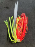 Silicone Fishing Skirt 4" in / 10 cm Glow Tails Fishing Lure Teaser Micro Tackl