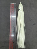 Hoochie Squid Fishing Tackle Green 9in/23cm Trolling Terminal Tackle Tuna Marlin
