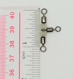 3-Way Beaded Rolling T Swivel Fishing Tackle 75lbs
