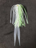Silicone Fishing Skirt 4" in / 10 cm Glow Tails Fishing Lure Teaser Micro Tackle
