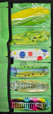 6-Pocket Lure Bag Rollup Trolling Tackle Storage