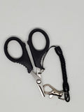 Fishing Braid Scissor with case and lanyard