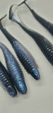 5 Fishing Tackle Shad Swimbait Paddle Tail 5 inch Ribbed Soft Plastic Bait