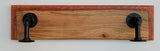Epoxy Resin Double Corner Shelf and Matching Shelf Bronze Amber Color Gas Pipe