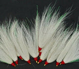 Fishing Bucktail Hair Teaser Slide Tube Fluke Bass Rig Jig 10 Pack Free Shipping