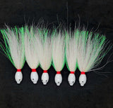 Fishing Teaser Floating Bucktail Terminal Tackle Hi Lo 6 Pack Flies Rig Your Own - M3Tackle 