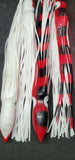 Squid Skirt 12in Fishing Lure 4 PACK Hoochies Bait Saltwater Soft Lure FREE SHIP