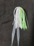 40 Silicone Fishing Skirt 4"in/10 cm Glow Tails Fishing Lure Teaser Micro Tackle