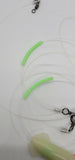 Deep Drop Bottom Fishing Rig Glow Tile Rose Snapper Cod Grouper Golden Blue 1Rig