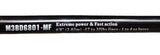 M3Tackle Carbon Black Drag-On Inshore Spinning Rod M3BD6801-MF  17-35lbs Fuji