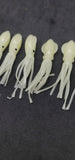 Fishing Lure B2 Stlye Squid Body 2.5" in /6 cm Octopus Soft Glow Fluke Jig 10 Pc