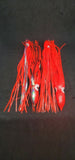 Squid Skirt 12in Fishing Lure 4 PACK Hoochies Bait Saltwater Soft Lure FREE SHIP