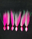Fishing Teaser Floating Bucktail Terminal Tackle Hi Lo 6 Pack Flies Rig Your Own - M3Tackle 
