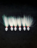 Fishing Teaser Floating Bucktail Terminal Tackle Hi Lo 6 Pack Flies Rig Your Own - M3Tackle 