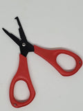 FISHING BRAID SCISSORS SPLIT RING OPENER,LURE FISHING HOOK REMOVER, 4inch